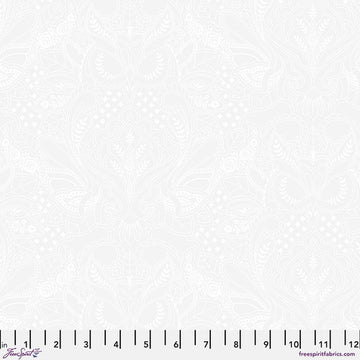 Tula Pink TRUE COLORS: Ghost Owls-Paper (1/4 Yard)