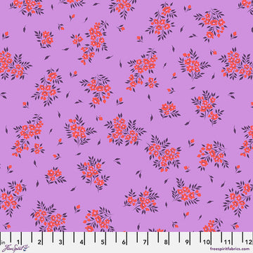 Tula Pink TRUE COLORS: What a Ditz-Heliotrope (1/4 Yard)