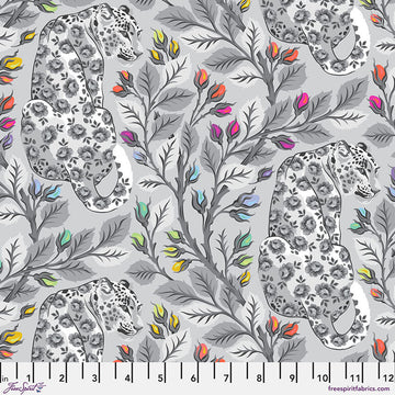 Tula Pink GRAYWORK: Beautymark-Fog (1/4 Yard)