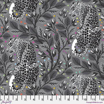 Tula Pink GRAYWORK: Birthmark-Shadow (1/4 Yard)