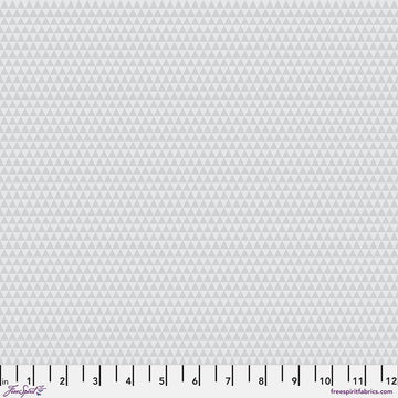 Tula Pink TRUE COLORS GRAYWORK: Kinda Shady-Whisper (1/4 Yard)
