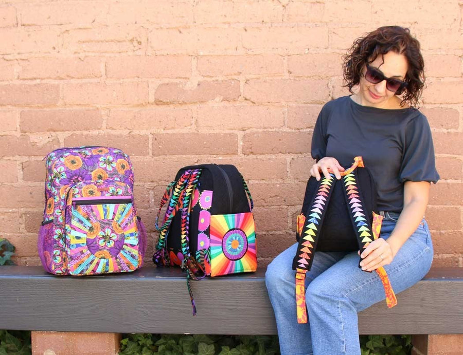 QUILTING ELISSA: Backpack Straps & Pockets Pattern