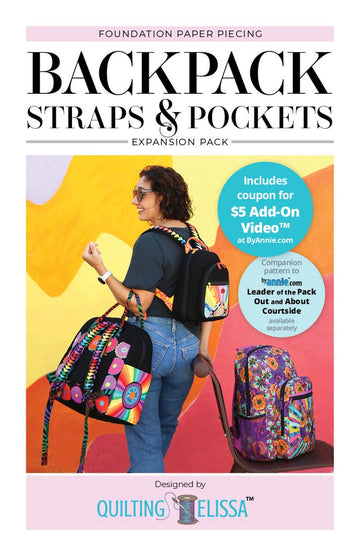 QUILTING ELISSA: Backpack Straps & Pockets Pattern