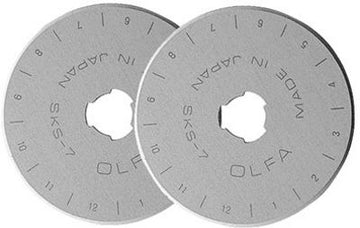OLFA: Replacement Rotary Blades-45MM (2 Pack)