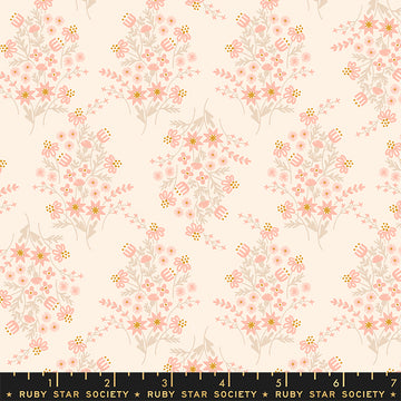 SUNBEAM: Wild Flower Child-Natural (1/4 Yard)