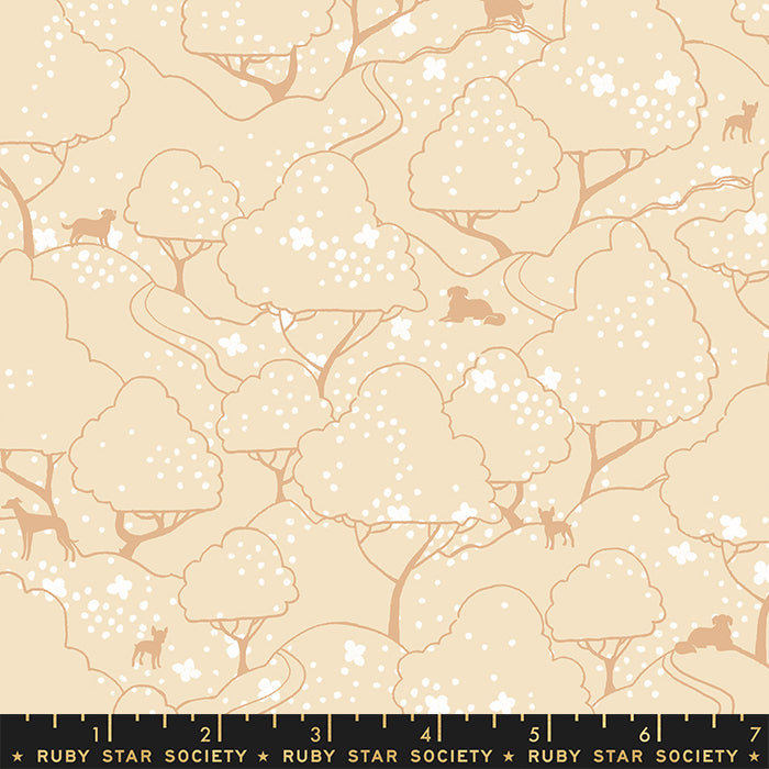 Ruby Star Society DOG PARK: Dog Park-Sand Box (1/4 Yard)