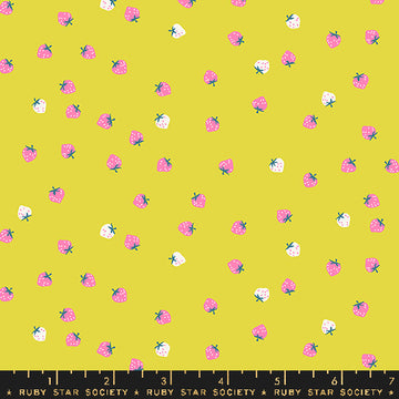 Ruby Star Society STRAWBERRY: Mini Berry-Citron (1/4 Yard)