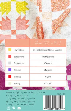 SLIGHTLY BIASED QUILTS: Wild Tracks Quilt
