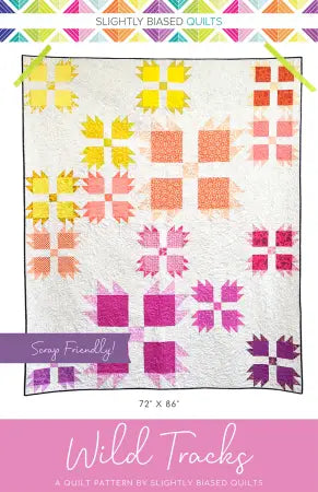 SLIGHTLY BIASED QUILTS: Wild Tracks Quilt