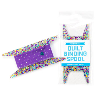 Stitch Supply CO: Glitter Binding Spool-Purple/Teal/Gold
