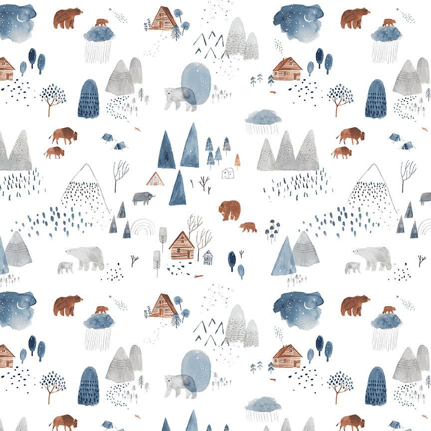 END OF BOLT PRINTS: One-Yard Pre-Cut