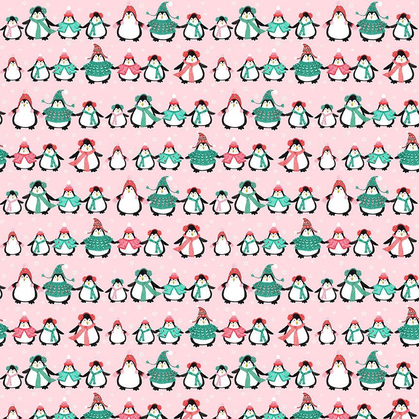 SLEIGH IT AIN'T SNOW: Born to Chill-Aurora (1/4 Yard)