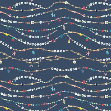SHIMMER: Friendship Bracelets-Iris (1/4 Yard)