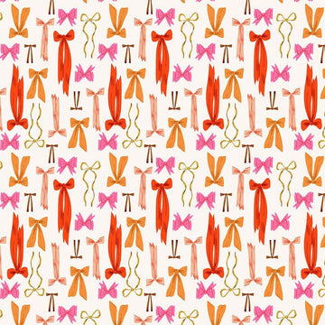 HOLLY JOLLY: Ribbons-Dew (1/4 Yard)