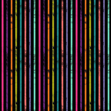Bootiful: Weathered Stripe- Multi (1/4 Yard)