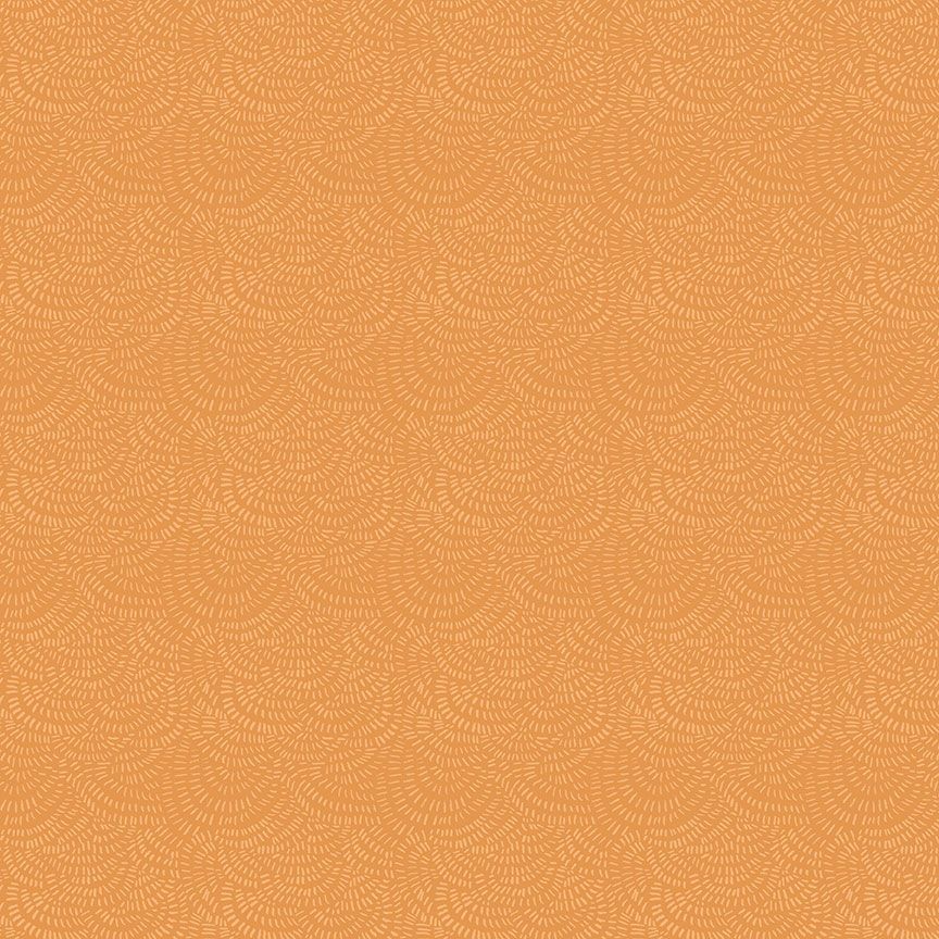 Dear Stella Bookish: Crimp-Mustard (1/4 Yard)