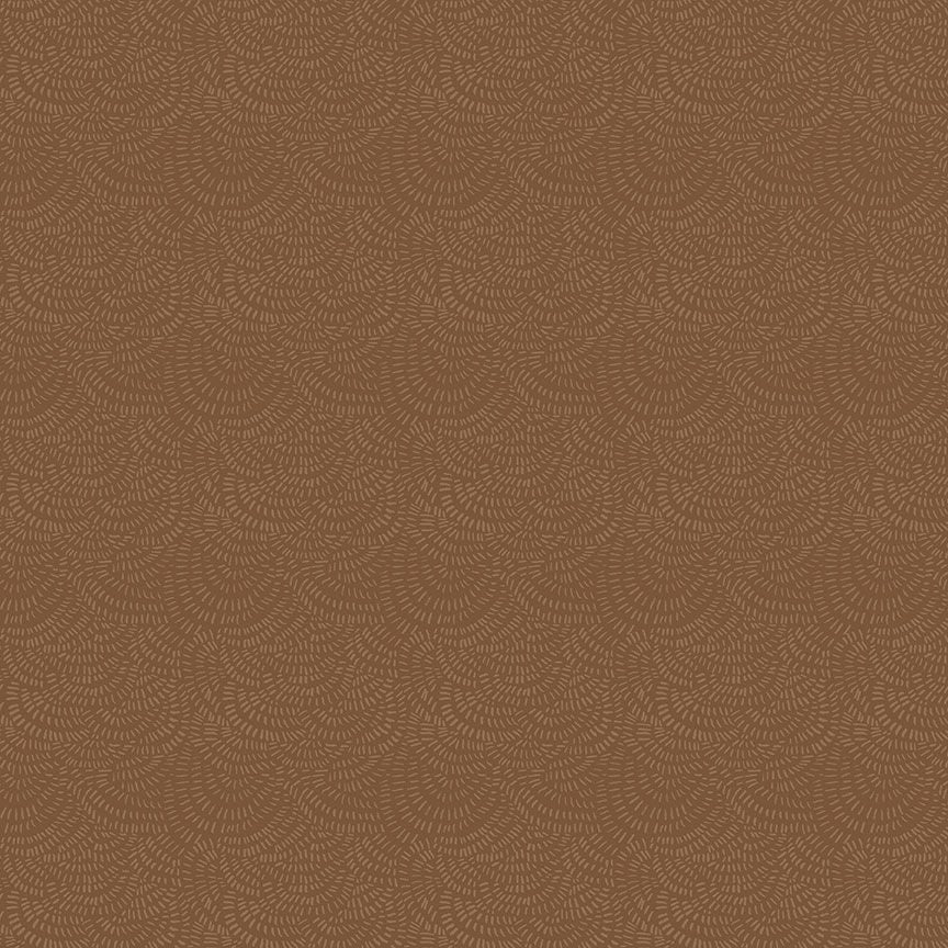 Dear Stella Bookish: Crimp-Toffee (1/4 Yard)