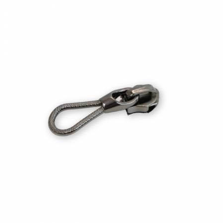Nautical Zipper Pull- Gunmetal