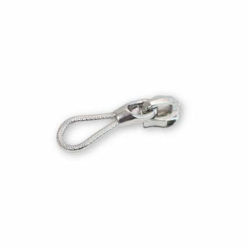 Nautical Zipper Pull- Nickel