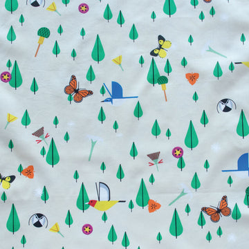 Charley Harper Santa Rosa: Santa Rosa Field (1/4 Yard)