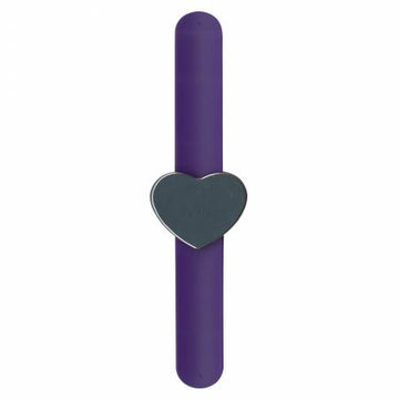 Magnetic Pincushion with Slap Band Bracelet Heart Shape