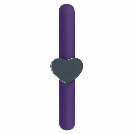 Gypsy Quilter: Magnetic Pincushion with Slap Band Bracelet Heart Shape