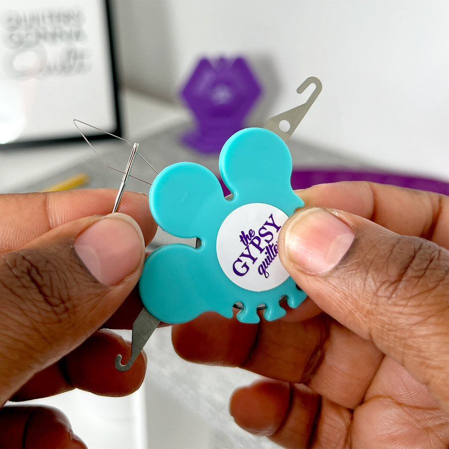 Gypsy Quilter: 3 in 1 Needle Threader with Cutter