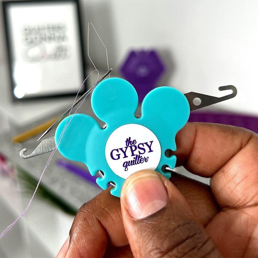 Gypsy Quilter: 3 in 1 Needle Threader with Cutter