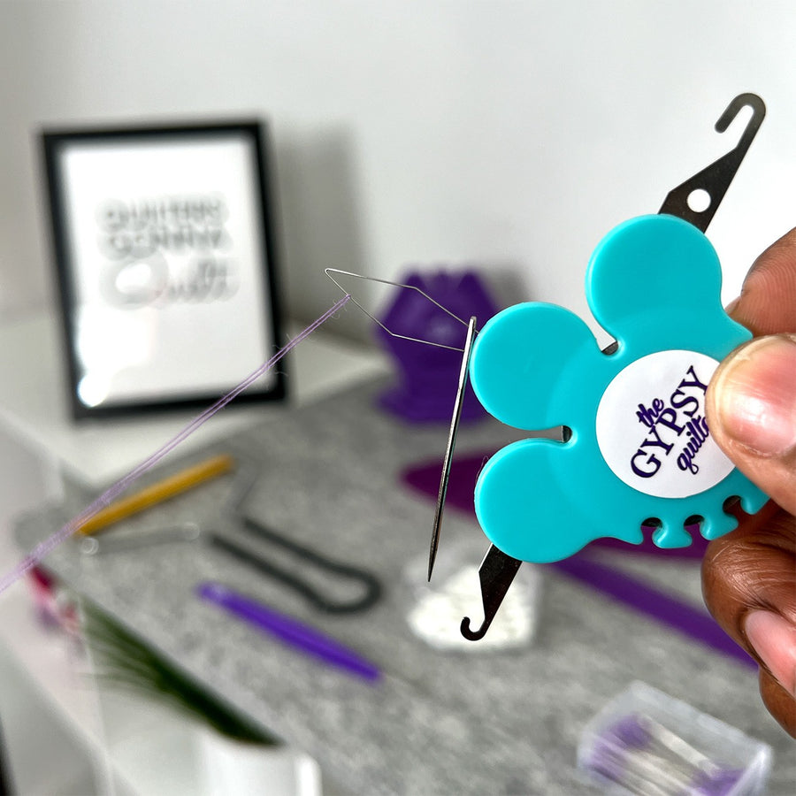 Gypsy Quilter: 3 in 1 Needle Threader with Cutter