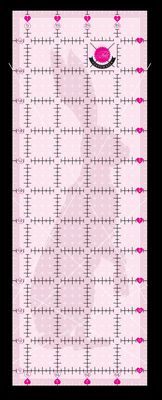 TULA PINK: 4.5x12.5 Ruler-Rabbit