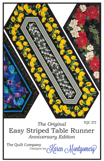 THE QUILT COMPANY: Easy Striped Table Runner
