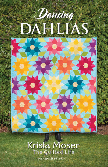 THE QUILTED LIFE: Dancing Dahlias Pattern