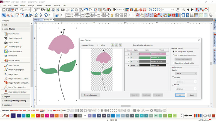 Time for Nine: Virtual BERNINA Embroidery Software Training 2025 Winter/Spring Session
