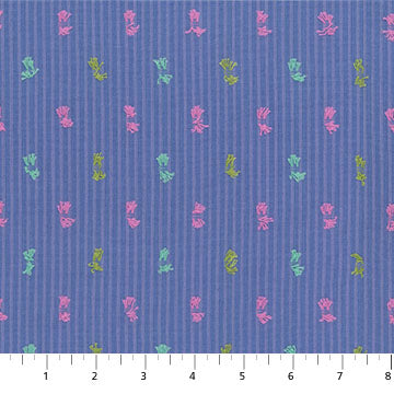 GARDEN VARIETY: Channeling-Mist (1/4 Yard)