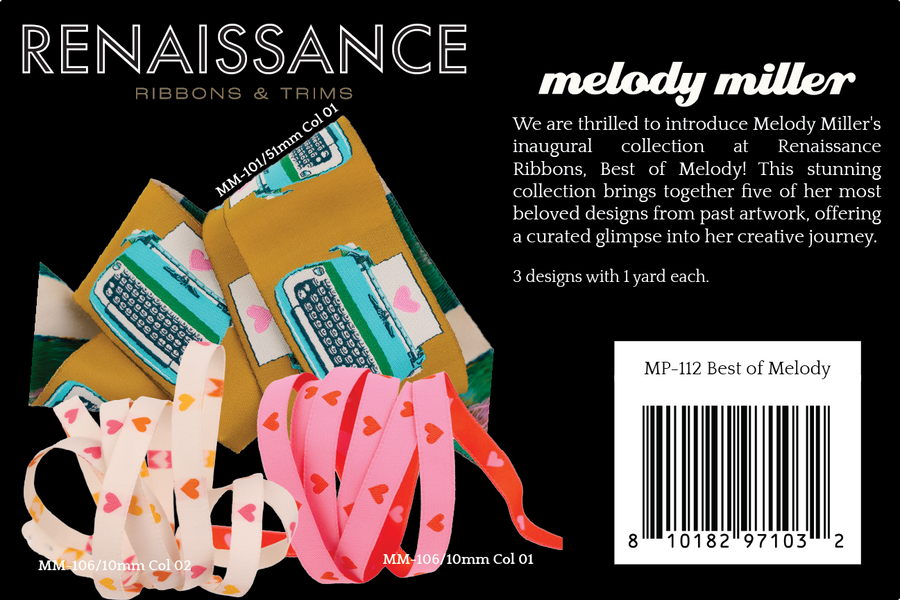 Ruby Star Society: Best of MELODY MILLER-Mini Designer Ribbon Pack
