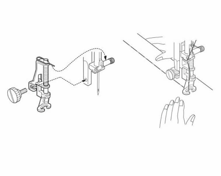Free-motion Embroidery Foot: b79/b77/b05