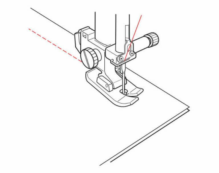 Straight-stitch Foot: b37/b38