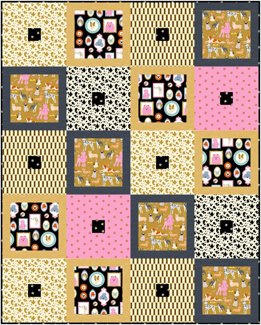 Mr. Moths Library: Quilt Kit