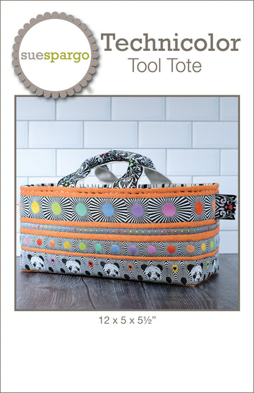 SUE SPARGO: Technicolor Tool Tote Pattern
