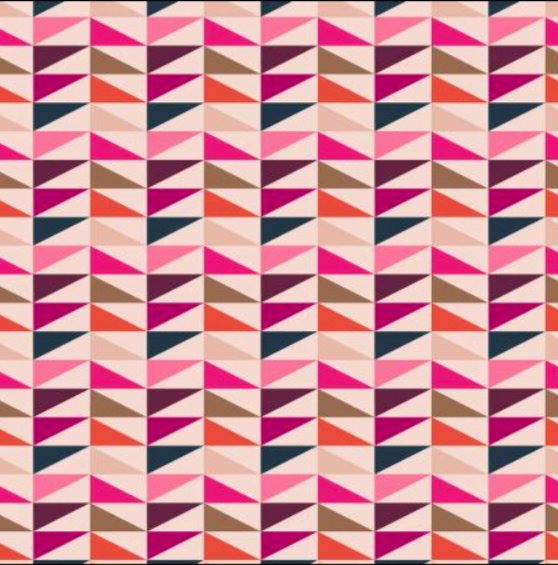 RETRO LIFE 2: Chevrons (1/4 Yard)