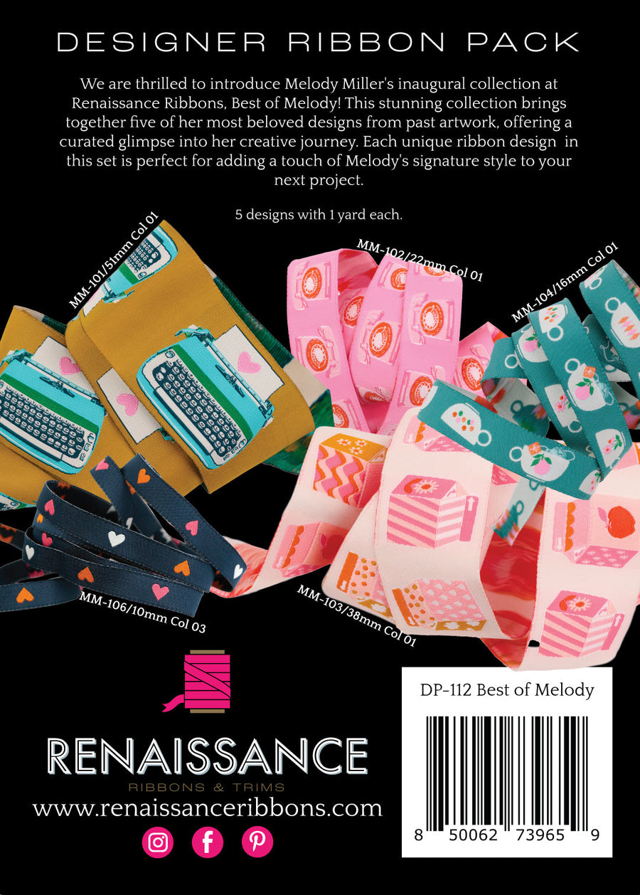 Ruby Star Society: Best of MELODY MILLER-Designer Ribbon Pack