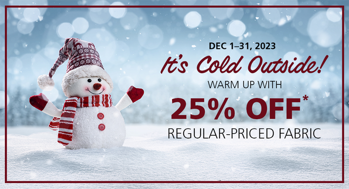 FABRIC SALE!