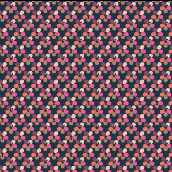 RETRO LIFE 2: Flowers (1/4 Yard)