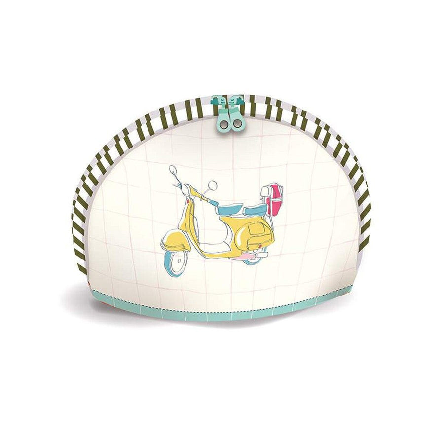 MINKI KIM: Cottage Zipper Pouch Panel