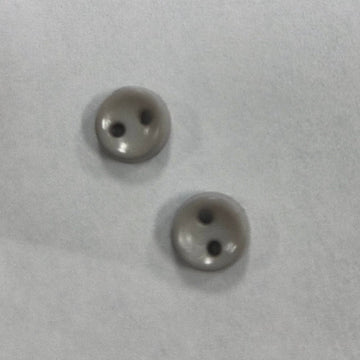 Doll Button: 7mm-Grey