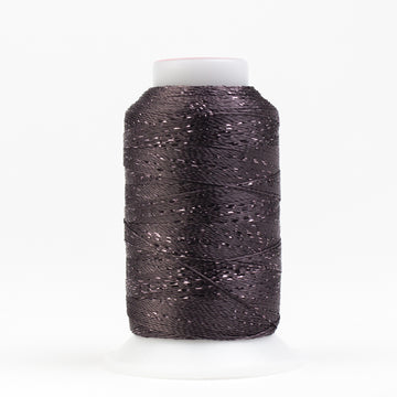 GLAMORE: 12wt Rayon Metallic 300yds-French Roast 7134