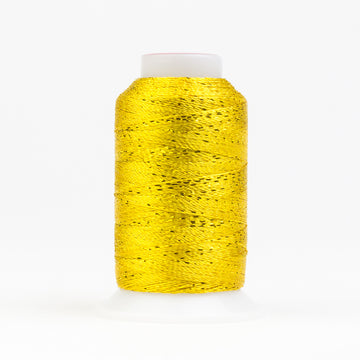 GLAMORE: 12wt Rayon Metallic 300yds-Sunny Yellow 2118
