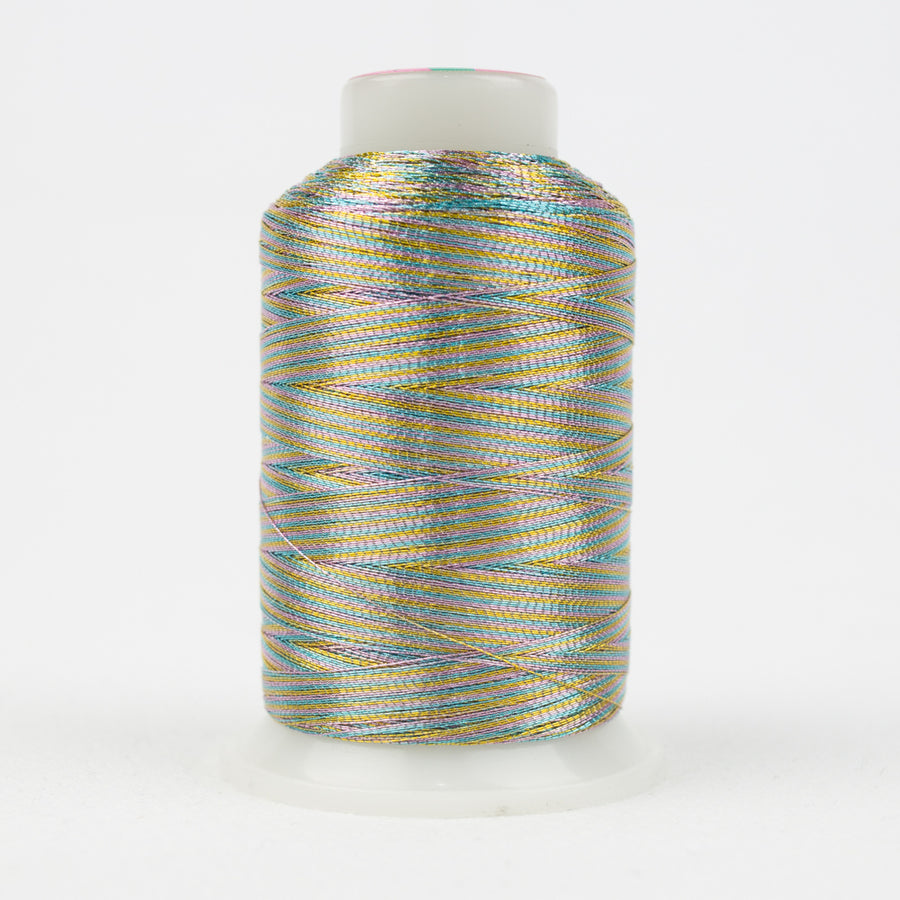 SPOTLITE: 40wt Metallic 1094yds-Pastel Variegated 7731