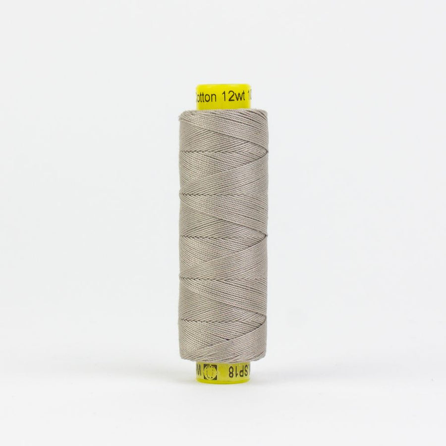 SPAGETTI: 12wt Cotton 109yds-Light Grey Taupe 18