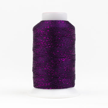 GLAMORE: 12wt Rayon Metallic 300yds-Purple 124